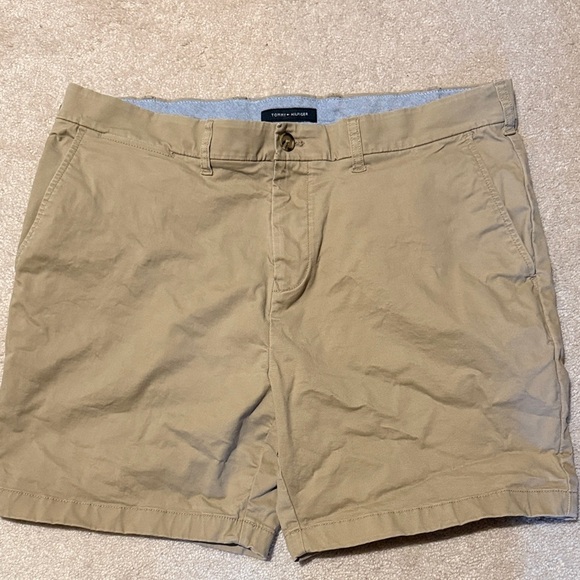 Tommy Hilfiger Other - Tommy Hilfiger Khaki Flat Front Men Shorts